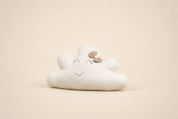 Cloud Pillow, handcrafted in Kerala – front view
