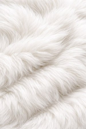 Fur fabric close-up