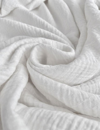 Muslin fabric close-up