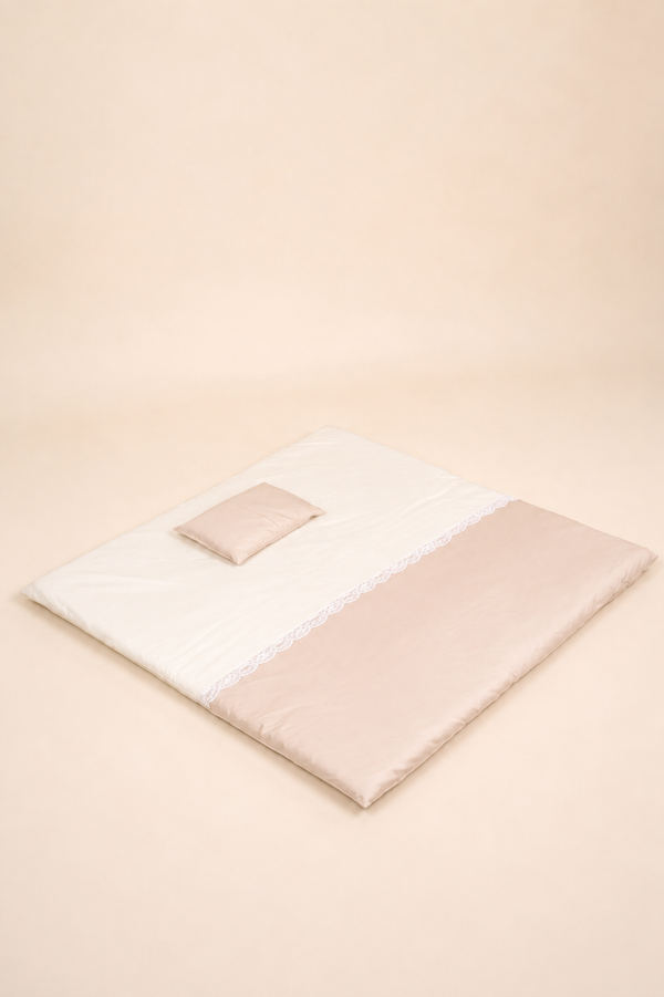 Folding Bed, cotton, handcrafted in Kerala