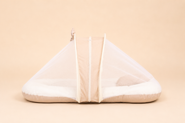 Hospital Bed, cotton, handcrafted in Kerala – front view