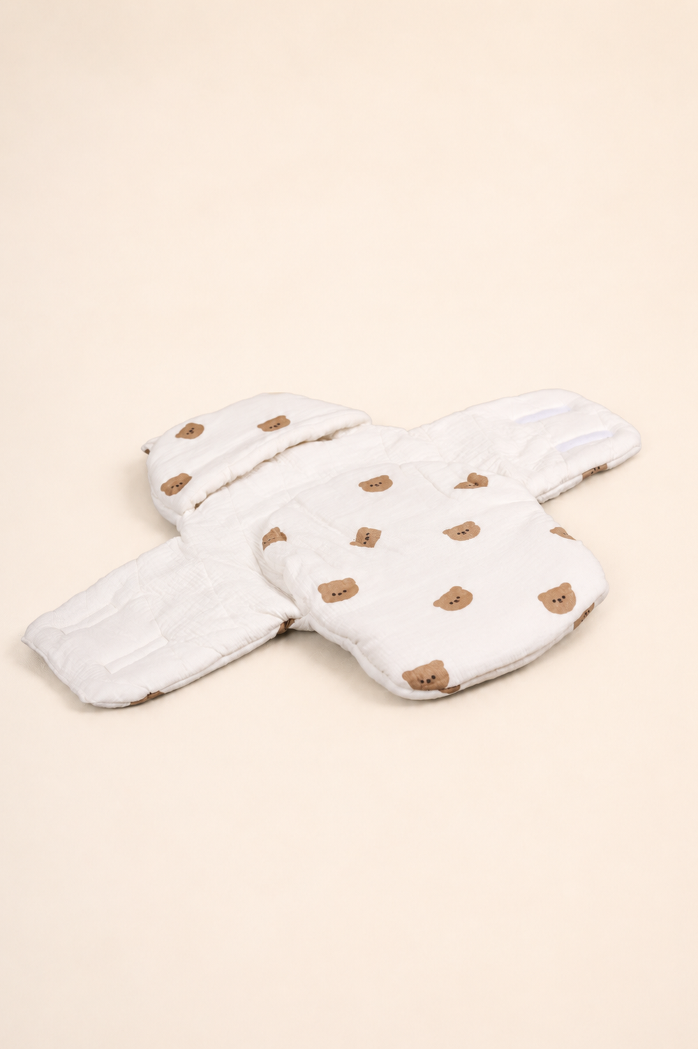 Snuggle Pod, muslin, handcrafted in Kerala – front view