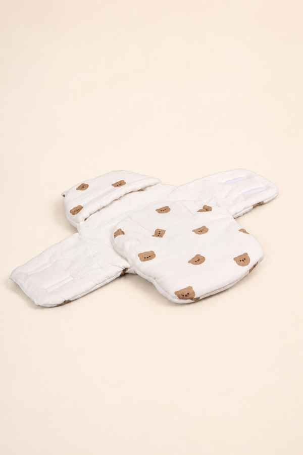 Snuggle Pod, muslin, handcrafted in Kerala – front view